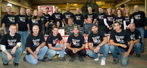 Sharpe Products Team with the HOG